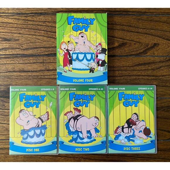 Family Guy Other - DVD Family Guy Box Set Vol. 4